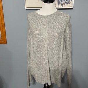 A New Day Sweater Light Gray Sz L